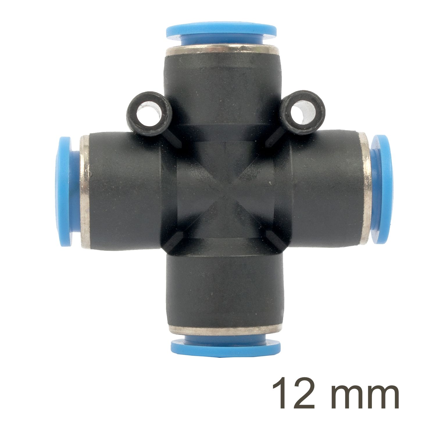 Pu Hose Fitting 4 Way Connector 12mm
